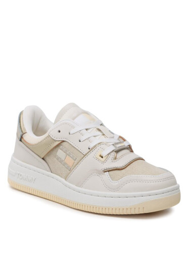 Tommy Jeans Сникърси Tjw Retro Basket EN0EN02356 Ivory YBI - Mera.bg