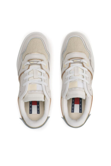 Tommy Jeans Сникърси Tjw Retro Basket EN0EN02356 Ivory YBI - Mera.bg