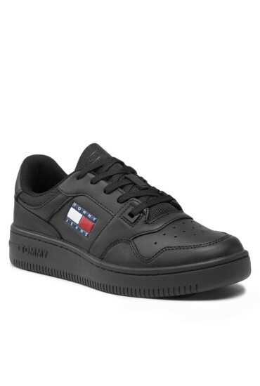 Tommy Jeans Сникърси Tjw Retro Basket Ess EN0EN02434 Triple Black BDS - Mera.bg