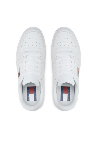 Tommy Jeans Сникърси Tjw Retro Basket Ess EN0EN02434 White YBR - Mera.bg