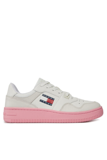 Tommy Jeans Сникърси Tjw Retro Basket Ess EN0EN02505 Розов - Mera.bg