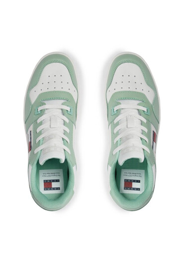 Tommy Jeans Сникърси Tjw Retro Basket Ess EN0EN02505 Зелен - Mera.bg