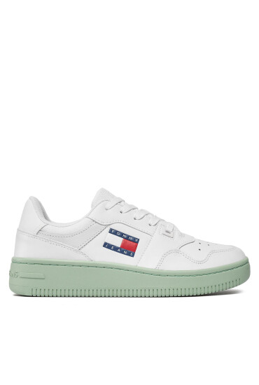 Tommy Jeans Сникърси Tjw Retro Basket Ess EN0EN02505 Бял - Mera.bg