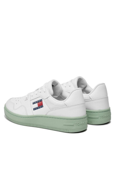 Tommy Jeans Сникърси Tjw Retro Basket Ess EN0EN02505 Бял - Mera.bg