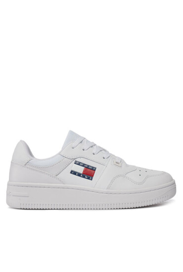 Tommy Jeans Сникърси Tjw Retro Basket Ess EN0EN02505 Бял - Mera.bg