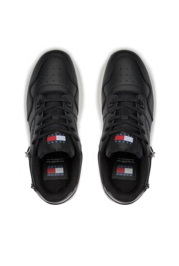 Tommy Jeans Сникърси Tjw Retro Basket Flatform Charm EN0EN02421 Черен - Mera.bg
