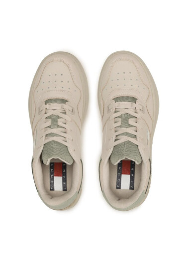Tommy Jeans Сникърси Tjw Retro Basket Flatform EN0EN02429 Bleached Stone AEV - Mera.bg