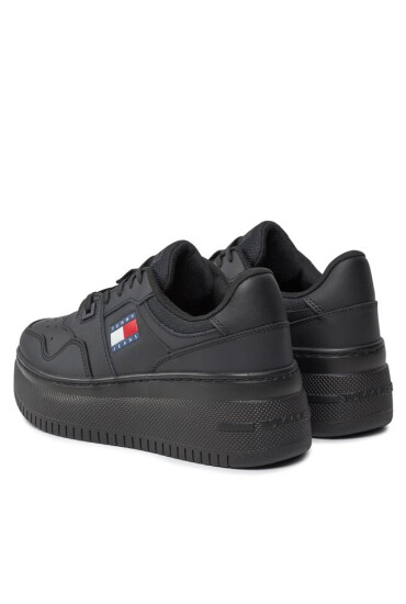 Tommy Jeans Сникърси Tjw Retro Basket Flatform Ess EN0EN02506 Черен - Mera.bg