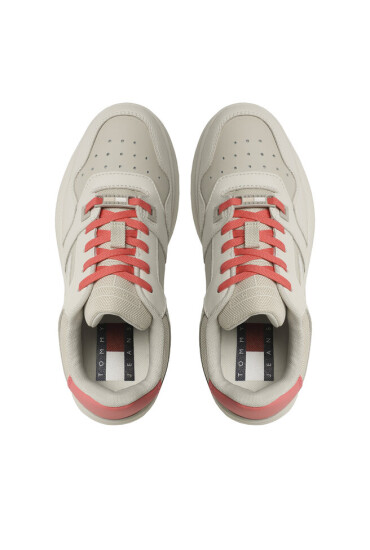 Tommy Jeans Сникърси Tjw Retro Basket Flatform Mix EN0EN02208 Бежов - Mera.bg