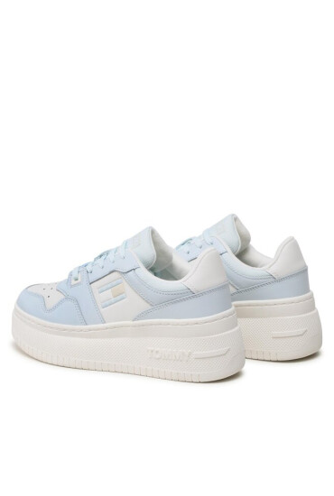 Tommy Jeans Сникърси Tjw Retro Basket Flatform Mix EN0EN02208 Светлосиньо - Mera.bg