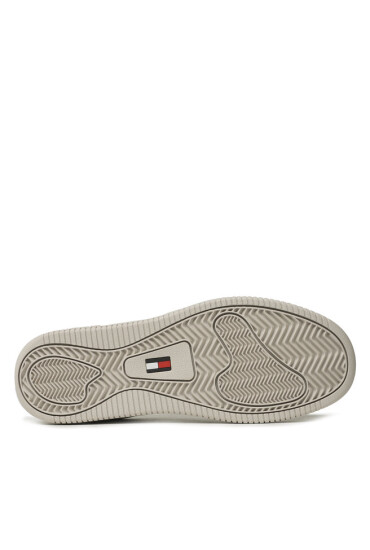 Tommy Jeans Сникърси Tjw Retro Basket Glossy EN0EN02206 Бежов - Mera.bg