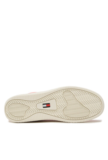 Tommy Jeans Сникърси Tjw Retro Basket Glossy EN0EN02206 Коралов - Mera.bg