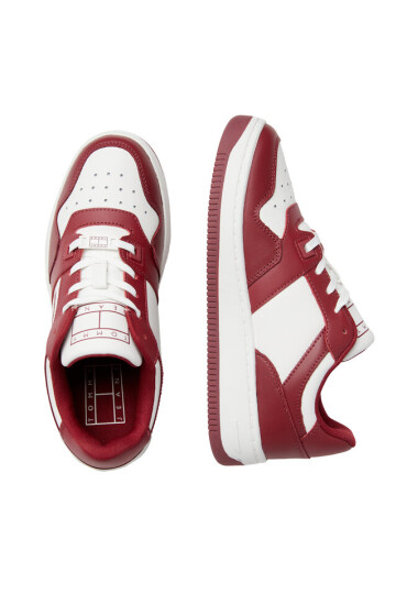 Tommy Jeans Сникърси Tjw Retro Basket Leather EN0EN02532 Червен - Mera.bg