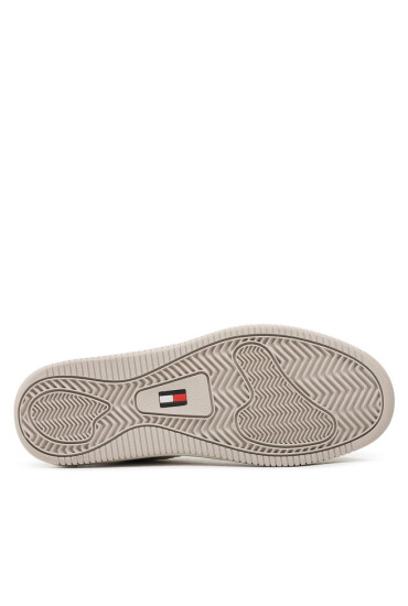 Tommy Jeans Сникърси Tjw Retro Basket Mc Leather Mix EN0EN02205 Бежов - Mera.bg
