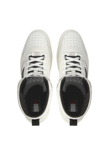 Tommy Jeans Сникърси Tjw Retro Basket Mc Wl EN0EN02398 Бял - Mera.bg
