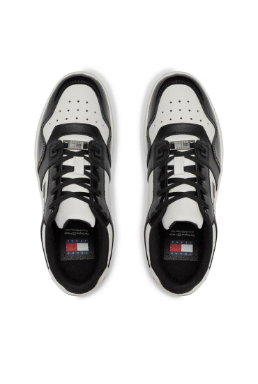 Tommy Jeans Сникърси Tjw Retro Basket Patent Ltr EN0EN02499 Черен - Mera.bg