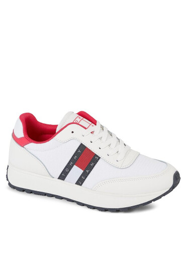 Tommy Jeans Сникърси Tjw Retro Runner EN0EN02278 Ecru / Gypsy Rose YBL - Mera.bg