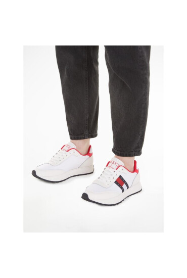 Tommy Jeans Сникърси Tjw Retro Runner EN0EN02278 Ecru / Gypsy Rose YBL - Mera.bg