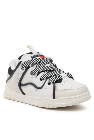 Tommy Jeans Сникърси Tjw Skate Sneaker Lace Up EN0EN02188 Ecru/Desert Sky - Mera.bg