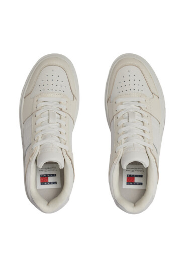 Tommy Jeans Сникърси Tjw Skate Sneaker Ltr EN0EN02423 Екрю - Mera.bg