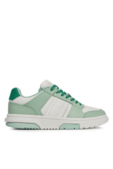 Tommy Jeans Сникърси Tjw Skate Sneaker Ltr EN0EN02423 Зелен - Mera.bg
