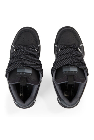Tommy Jeans Сникърси Tjw Skate Sneaker Oversize Lace EN0EN02279 Черен - Mera.bg