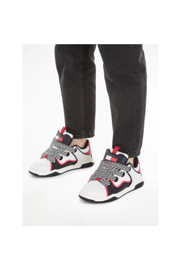 Tommy Jeans Сникърси Tjw Skate Sneaker Oversize Lace EN0EN02279 Бял - Mera.bg