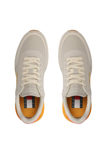 Tommy Jeans Сникърси Tjw Tech Runner Material Mix EN0EN02358 Сив - Mera.bg