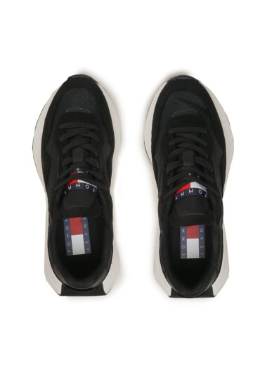 Tommy Jeans Сникърси Tjw Translucent Runner EN0EN02215 Black BDS - Mera.bg