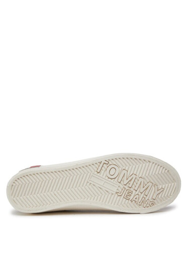 Tommy Jeans Сникърси Tjw Vulc Flatform Suede Sneaker EN0EN02519 Бежов - Mera.bg