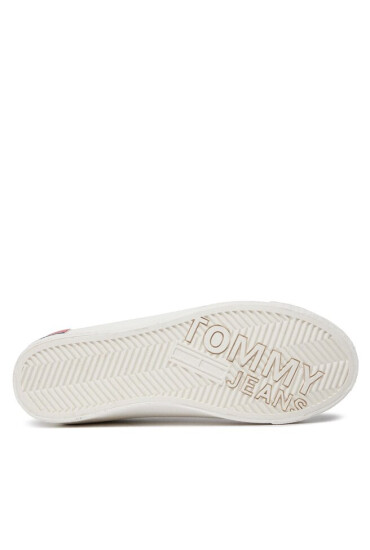 Tommy Jeans Сникърси Tjw Vulc Leather Plat Lc EN0EN02284 Ecru YBL - Mera.bg
