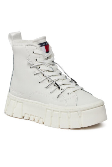 Tommy Jeans Сникърси Tjw Vulc Platform Mc Wl EN0EN02394 Ecru YBL - Mera.bg