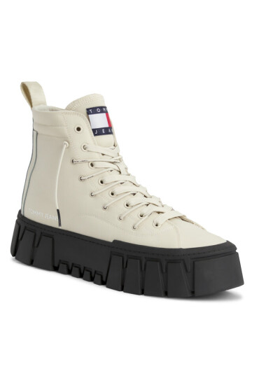Tommy Jeans Сникърси Tjw Vulc Plt Nylon Mc EN0EN02241 Bleached Stone AEV - Mera.bg