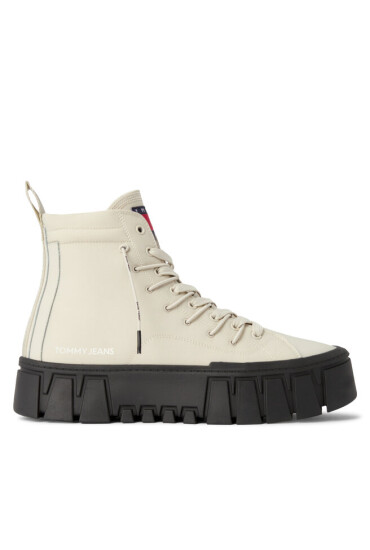 Tommy Jeans Сникърси Tjw Vulc Plt Nylon Mc EN0EN02241 Bleached Stone AEV - Mera.bg