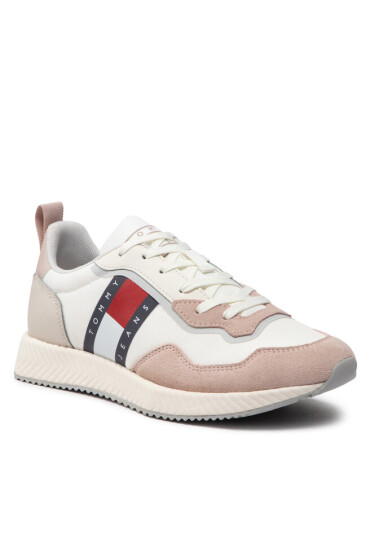 Tommy Jeans Сникърси Track Cleat Wmn EN0EN01850 Бял - Mera.bg