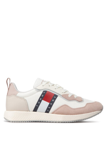 Tommy Jeans Сникърси Track Cleat Wmn EN0EN01850 Бял - Mera.bg