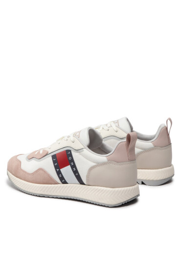 Tommy Jeans Сникърси Track Cleat Wmn EN0EN01850 Бял - Mera.bg