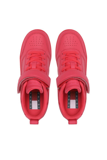 Tommy Jeans Сникърси Velcro Flatform EN0EN02101 Laser Pink TJN - Mera.bg