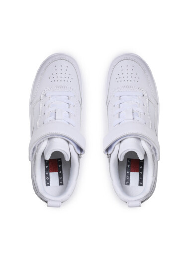 Tommy Jeans Сникърси Velcro Flatform EN0EN02101 White 0K4 - Mera.bg