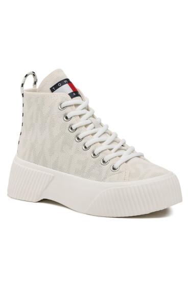 Tommy Jeans Сникърси Vulc Knitted Mc EN0EN02141 Light Slit ACU - Mera.bg