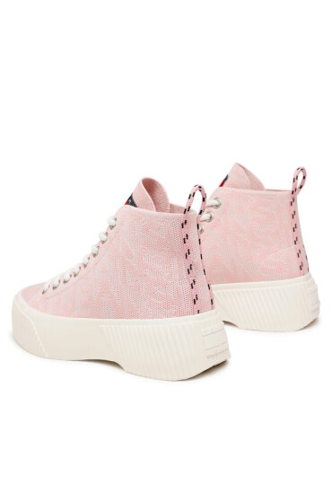 Tommy Jeans Сникърси Vulc Knitted Mc EN0EN02141 Misty Pink TH2 - Mera.bg