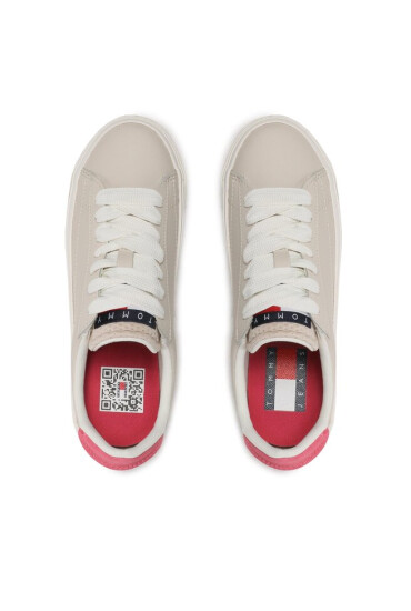 Tommy Jeans Сникърси Vulcanized Leather EN0EN02030 Бежов - Mera.bg
