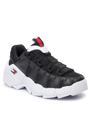 Tommy Jeans Сникърси Wmns Heritage Chunky Sneaker EN0EN00669 Black BDS - Mera.bg