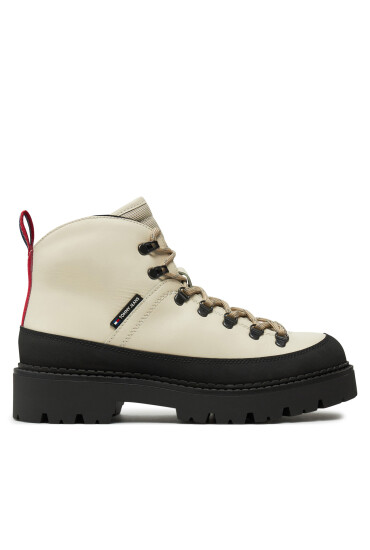 Tommy Jeans Туристически oбувки Tjm Hiking Boot Wl EM0EM01491 Екрю - Mera.bg