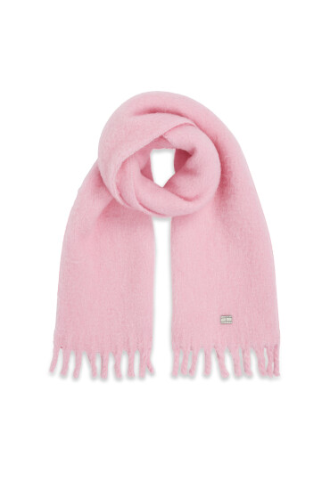Tommy Jeans Зимен шал Tjw Cosy Knit Scarf AW0AW15904 Розов - Mera.bg