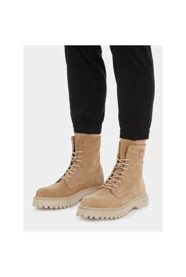 Tommy Jeans Туристически oбувки Tjm Casual Boot Suede EM0EM01336 Каки - Mera.bg