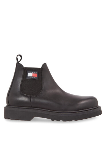 Tommy Jeans Зимни обувки Tjm Napa Leather EM0EM01254 Black BDS - Mera.bg
