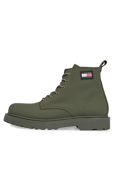 Tommy Jeans Туристически oбувки Tjm Ruberized Lace Up EM0EM01276 Зелен - Mera.bg