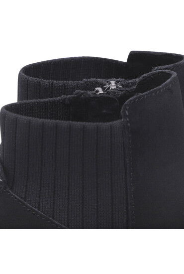 Toms Боти Sadie 10016851 Black Suede - Mera.bg
