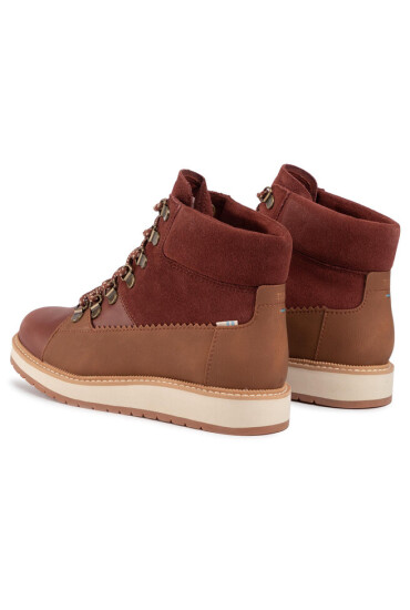 Toms Боти Mesa 10014156 Brown Leather/Suede - Mera.bg
